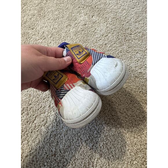 Adidas Originals Superstar 360 Chinese New Year Sneakers NO TIE Toddler Size 8K - Picture 3 of 8